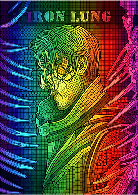 Iron Lung Mosaic Portrait