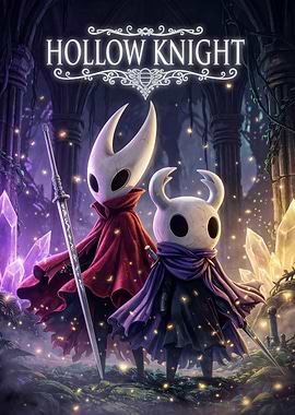 Hollow Knight Game Poster