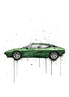 Lamborghini Urraco Verde Metallizzato