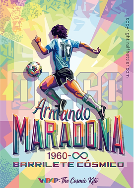 Diego Maradona 'The Cosmic Kite'