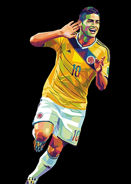 James Rodriguez Colombia Soccer Player