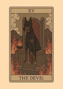 The Devil - Dogs Tarot