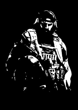 Soldier in Tactical Gear