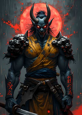 Demonic Samurai Warrior