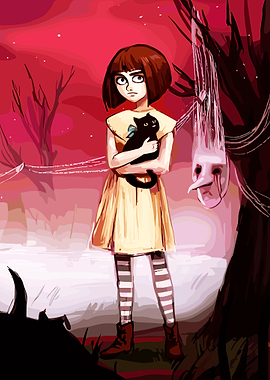 Fran Bow Game Art