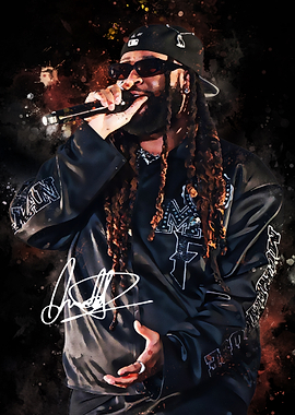 Rapper PartyNextDoor Performing on Stage