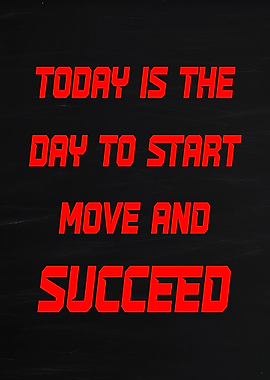 Motivational Text Art