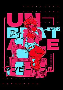 UNBEATABLE Game Art Poster