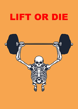 Skeleton Lifting Weights
