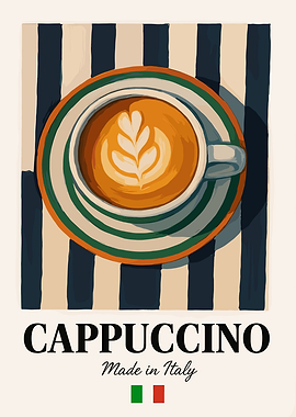 Cappuccino with Latte Art