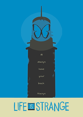 Life is Strange Butterfly Poster