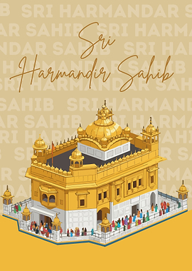 Golden Temple wallart