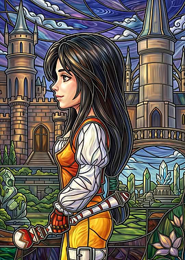 Final Fantasy IX Stained Glass