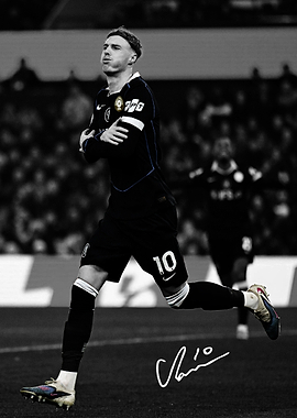 Soccer Player Cole Palmer Number 10 Jersey