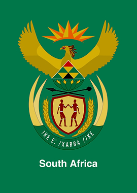 South Africa Coat of Arms