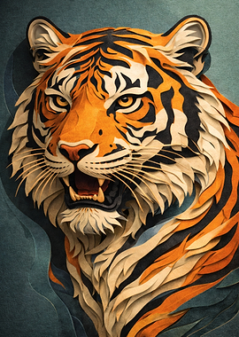 Tiger Portrait