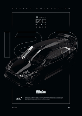 Hyundai i20 WRC 2019 Racing Car