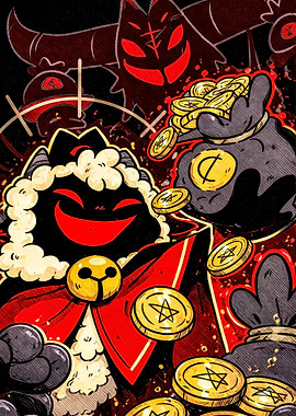 Cult of the Lamb with Money Bags