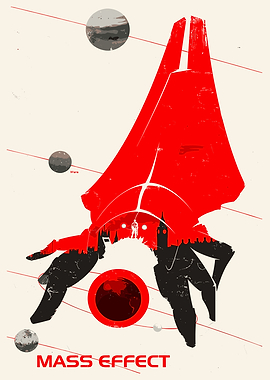 Mass Effect Reaper Poster