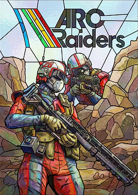 ARC Raiders Stained Glass Art