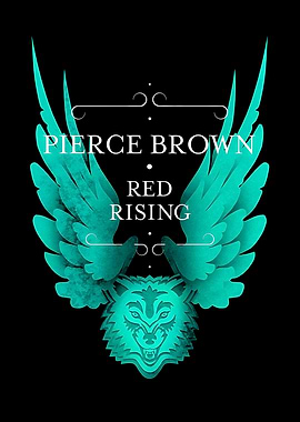 Pierce Brown Red Rising Wolf Wings