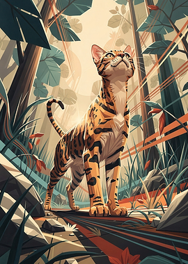 Bengal Cat Jungle Guardian – Wildlife Kings