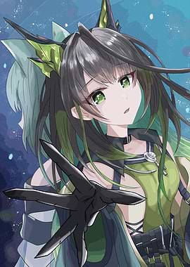 Anime Girl Reaching Out