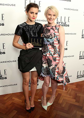 Emma Watson and Fashion Editor