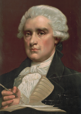 Portrait of Thomas Jefferson