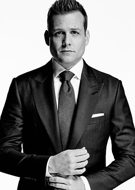 Gabriel Macht in a Suit