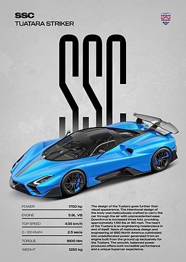 SSC Tuatara Striker Hypercar