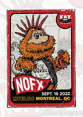 NOFX Concert Poster