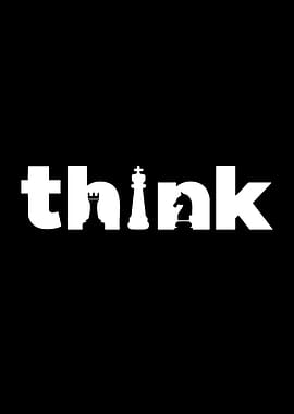 Think Chess Word Art