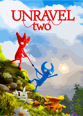 Unravel Two Game Art
