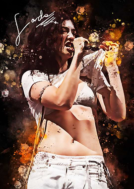 Lorde Performing on Stage