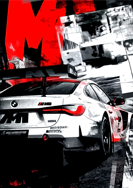 BMW M4 GT3 Race Car