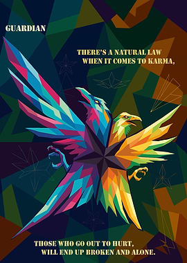 Guardian Eagle Karma Quote