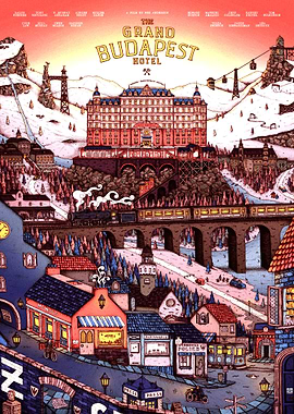 The Grand Budapest Hotel Movie Poster