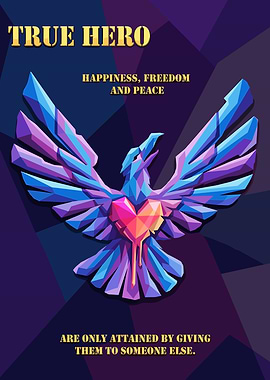True Hero Eagle Heart
