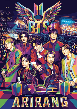 BTS Arirang Pop Art