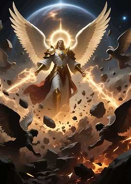 Archangel Michael in Battle
