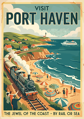 Visit Port Haven Vintage Travel