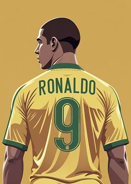 Ronaldo Brazil Soccer Jersey