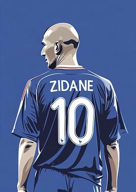 Zidane Soccer Jersey