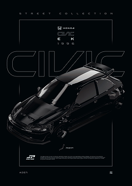 Honda Civic EK 1996 Street Collection