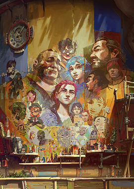 Arcane: The Last Drop Mural