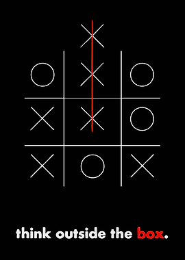 Tic-Tac-Toe 'Think Outside the Box'