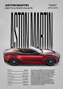 Aston Martin DBS 770 Ultimate Volante