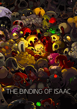 The Binding of Isaac Game Art