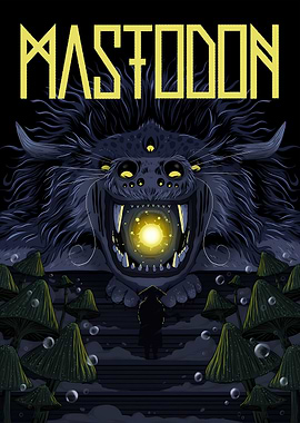 Mastodon Monster and Mushrooms